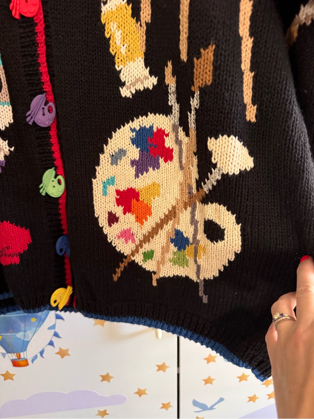 Vintage design options art cardigan π¨ π - Picture 3 of 10